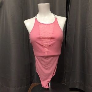 Victoria Secret Pink Lace Bodysuit